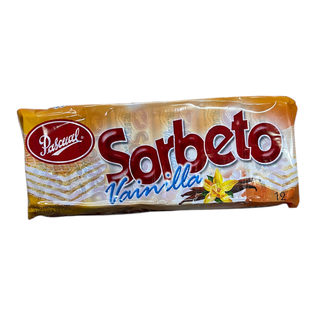 GALLETA PASCUAL SORBETO VAINILLA 372g/12