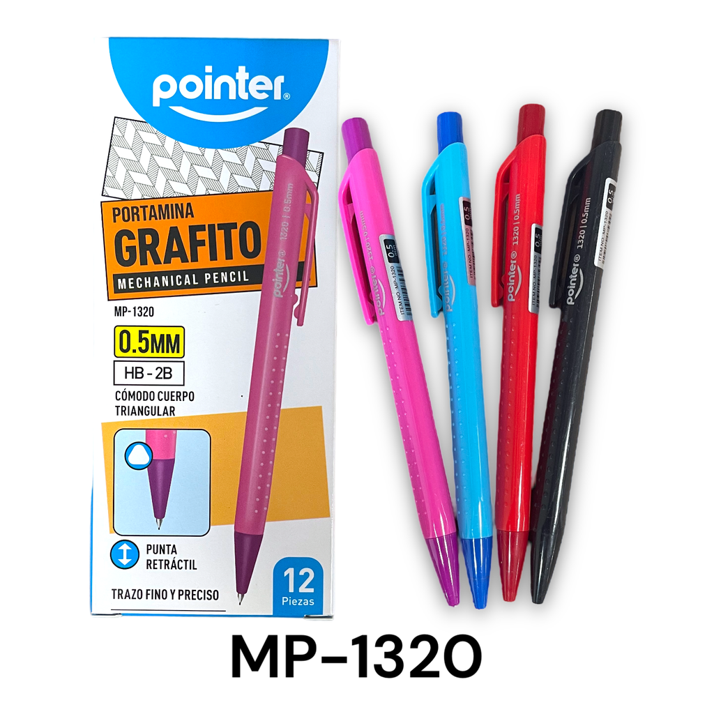 LAPIZ MECANICO POINTER 0.5mm /12u