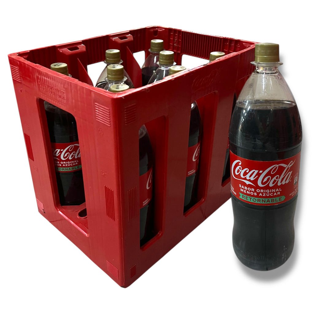 CAJA COCA COLA RETORNABLE 2L 8U