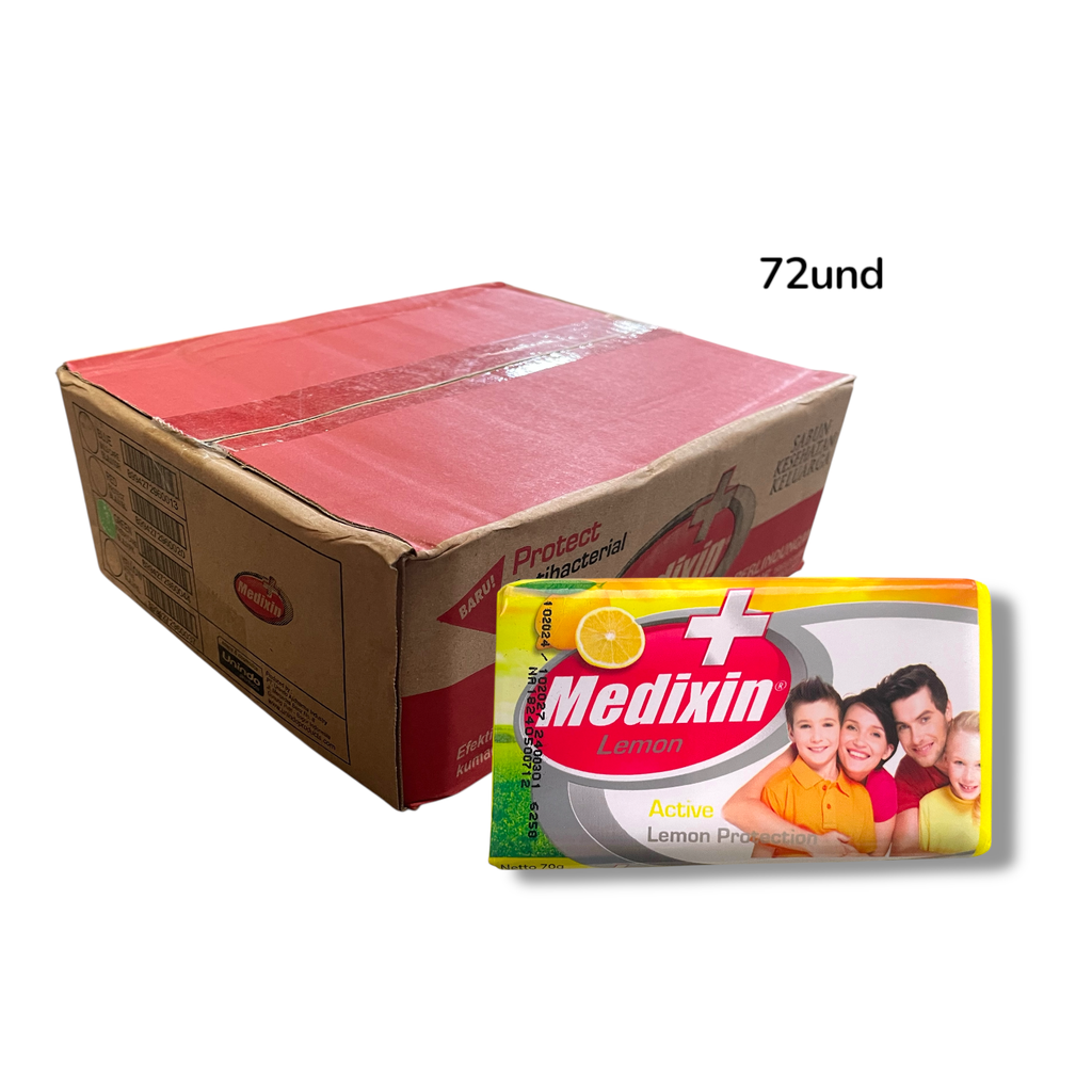 JABON MEDIXIN CITRUS LIME 70g/72 CAJA