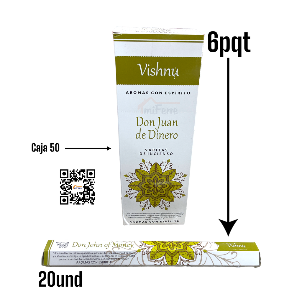 PQT INCIENSO DON JUAN DE DINERO SAV