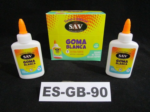 [ES-GB-90] GOMA BLANCA 90ML SAV