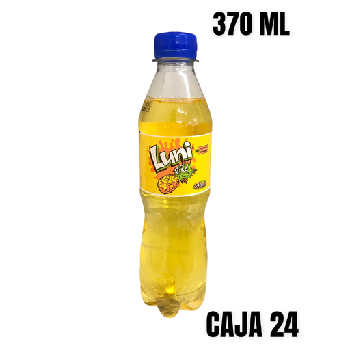 [9133] SODA LUNI PIÑA PLASTICO 455ML/24