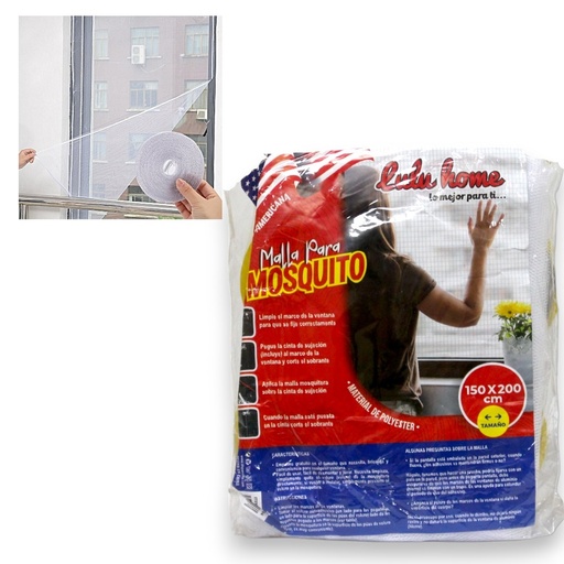 [DHDW-056] MALLA PARA MOSQUITO LULU HOME 150 X 200CM