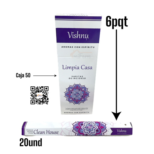 PQT INCIENSO LIMPIA CASA SAV