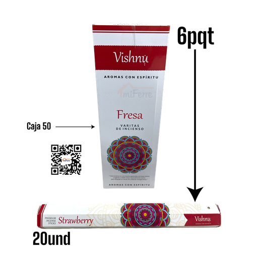 PQT INCIENSO FRESA SAV
