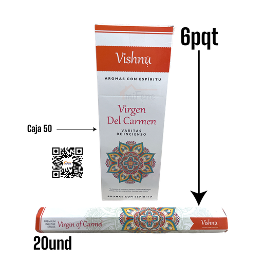 PQT INCIENSO VIRGEN DEL CARMEN SAV