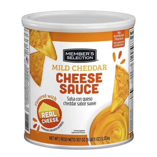 [25444] CHEDDAR CHEESE MEMBER'S SELECTION 107OZ